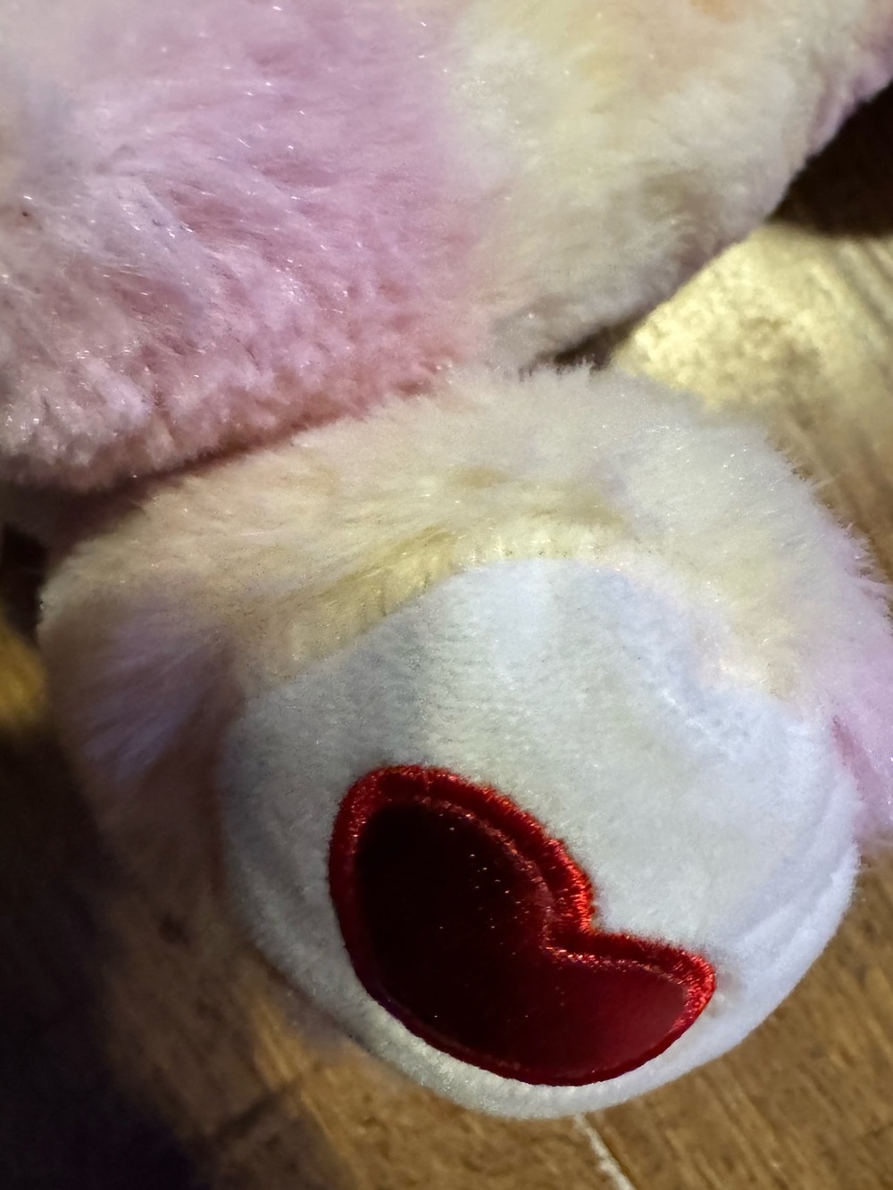 Axolotl Tye Dye Plush 12-13 inch pink & purple - Picture 3 of 10